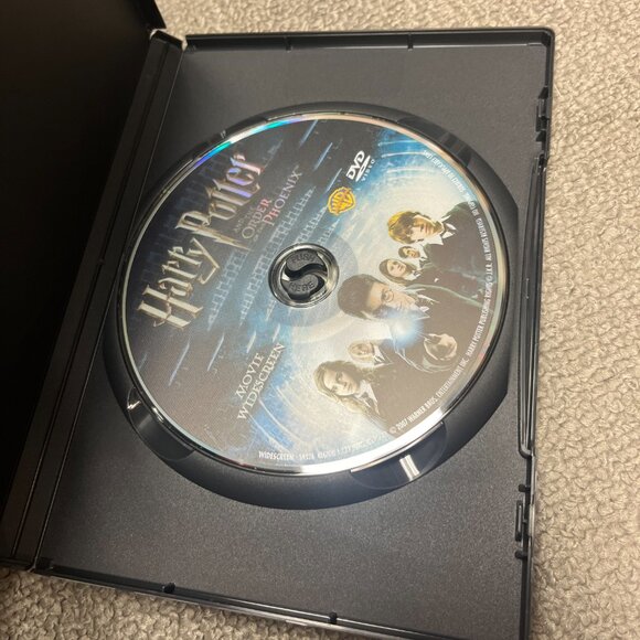 Harry Potter Movie Lot Of 7 DVD And Blu Ray Full Set With Cases The Dealthy Hal - Picture 9 of 13